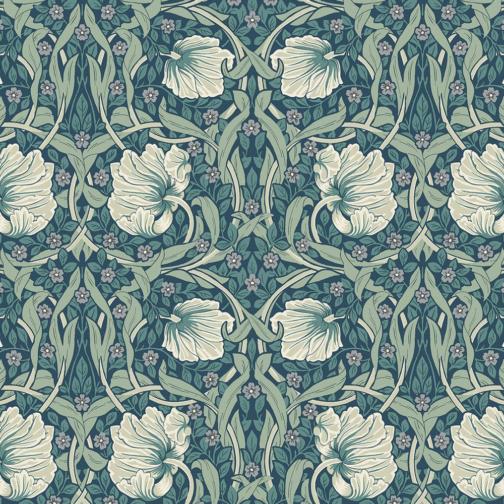 
                  
                    NW42404 Primrose floral William Morris peel and stick removable wallpaper from NextWall
                  
                