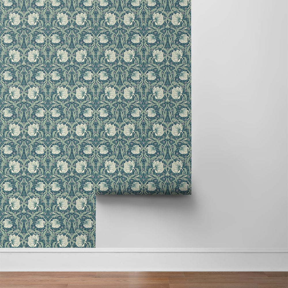 
                  
                    NW42404 Primrose floral William Morris peel and stick removable wallpaper roll from NextWall
                  
                