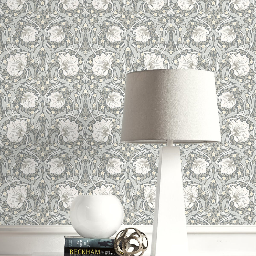 
                  
                    NW42408 Primrose floral William Morris peel and stick removable wallpaper decor from NextWall
                  
                