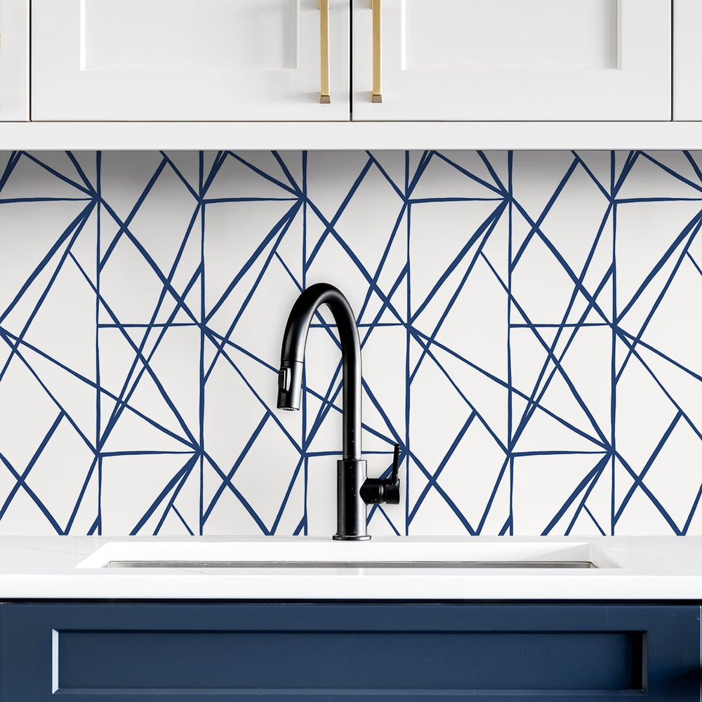 
                  
                    NW42502 quartz geo peel and stick wallpaper kitchen from NextWall
                  
                