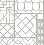NW42605 garden trellis geometric peel and stick removable wallpaper from NextWall