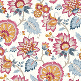 Jacobean floral peel and stick wallpaper NW42701 from NextWall