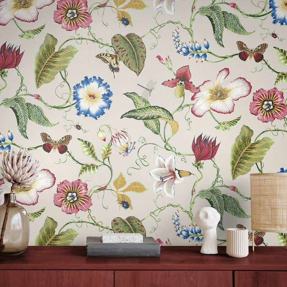 
                  
                    Floral peel and stick wallpaper decor NW43001 from NextWall
                  
                