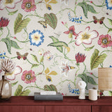 Floral peel and stick wallpaper decor NW43001 from NextWall