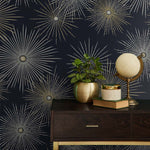 Mid century peel and stick wallpaper wall decor NW43102 from NextWall 