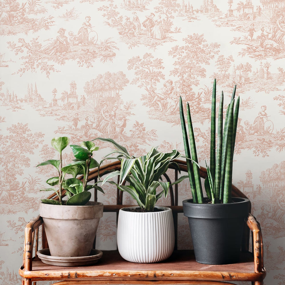 
                  
                    NW43301 Chateau toile peel and stick wallpaper decor from NextWall
                  
                