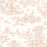 NW43301 Chateau toile peel and stick wallpaper from NextWall
