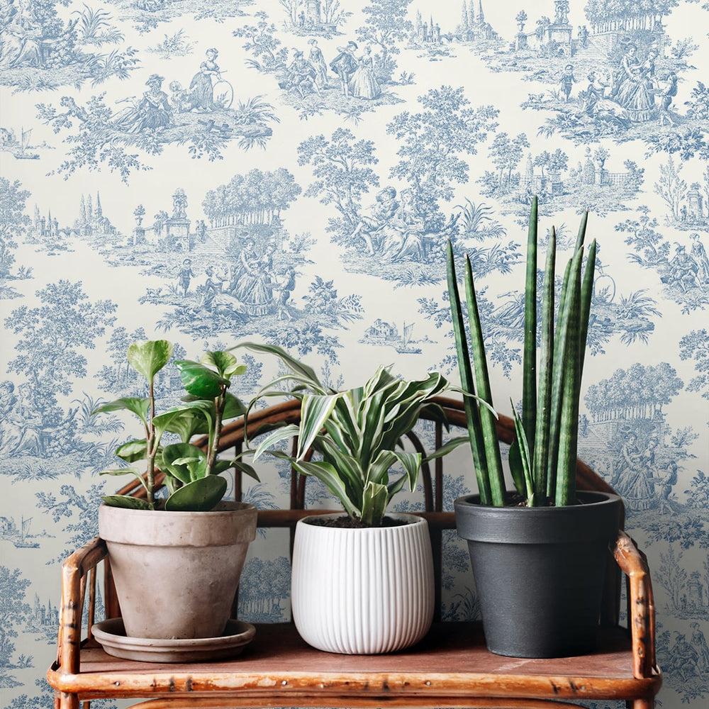 
                  
                    NW43302 Chateau toile peel and stick wallpaper decor from NextWall
                  
                