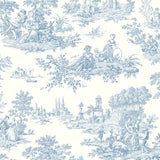 NW43302 Chateau toile peel and stick wallpaper from NextWall