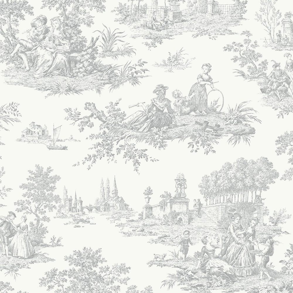 
                  
                    NW43308 toile peel and stick wallpaper from NextWall
                  
                