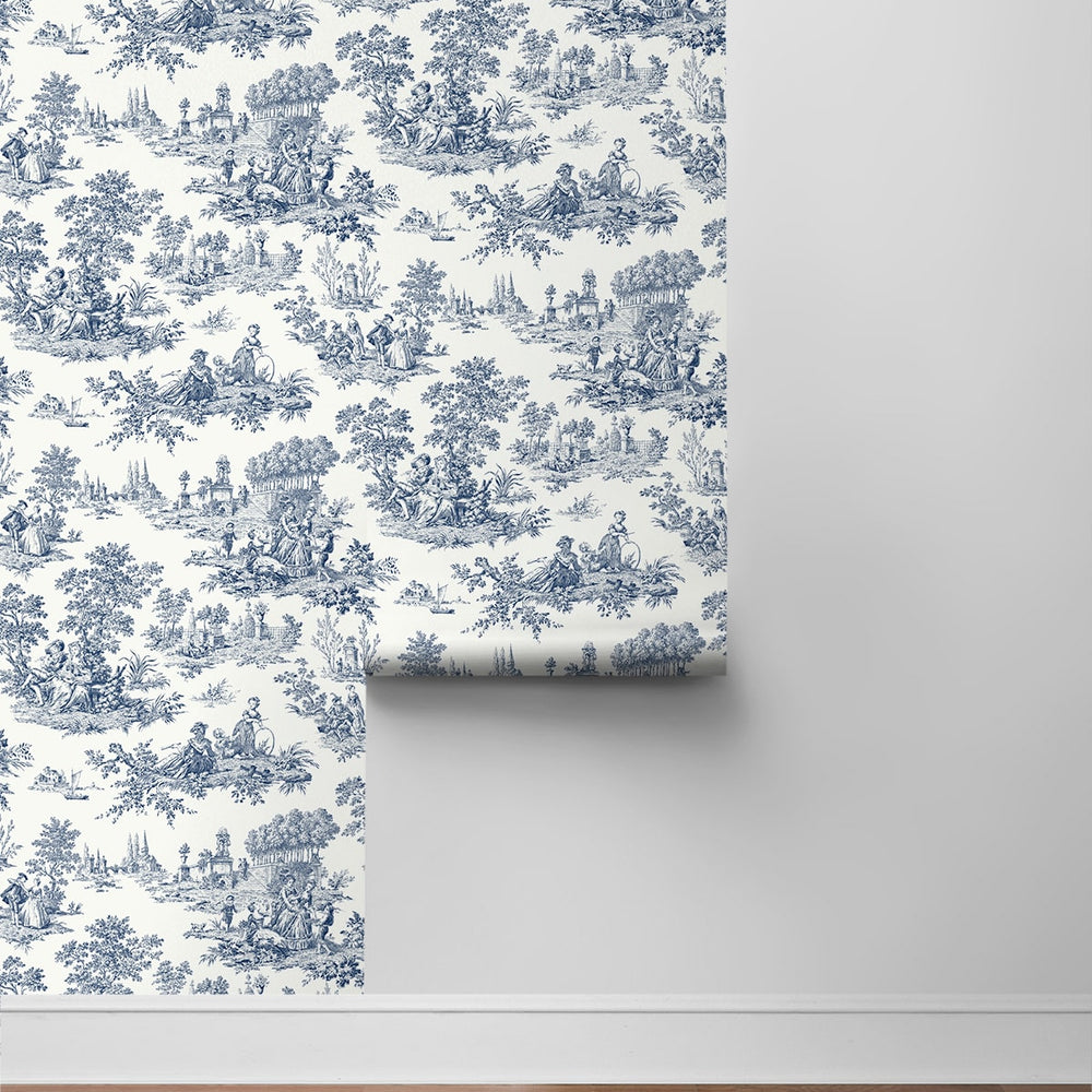 
                  
                    NW43312 toile peel and stick wallpaper roll from NextWall
                  
                