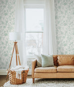 Chinoiserie peel and stick wallpaper living room NW43404 self adhesive from NextWall