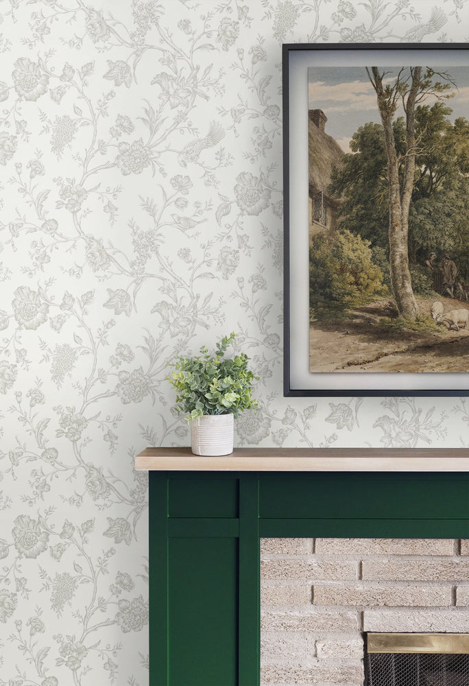 Chinoiserie peel and stick wallpaper decor NW43405 self adhesive from NextWall