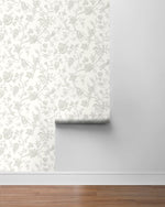 Chinoiserie peel and stick wallpaper roll NW43405 self adhesive from NextWall