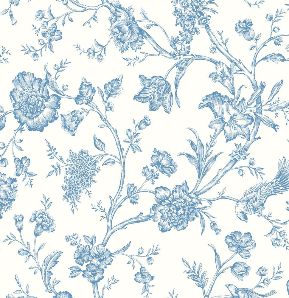 Chinoiserie peel and stick wallpaper NW43412 self adhesive from NextWall
