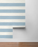 Shiplap peel and stick wallpaper roll NW43502 from NextWall