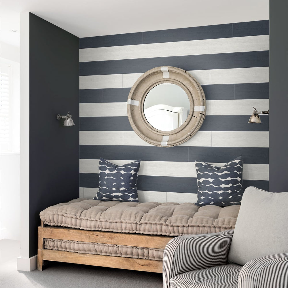
                  
                    Shiplap peel and stick wallpaper decor NW43512 from NextWall
                  
                