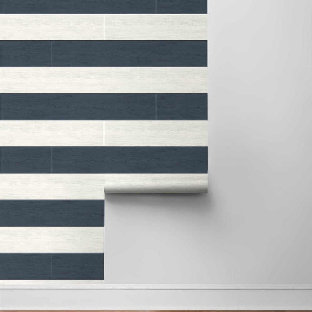 
                  
                    Shiplap peel and stick wallpaper roll NW43512 from NextWall
                  
                