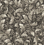 Leaf peel and stick wallpaper NW43600 Acanthus Trail from NextWall