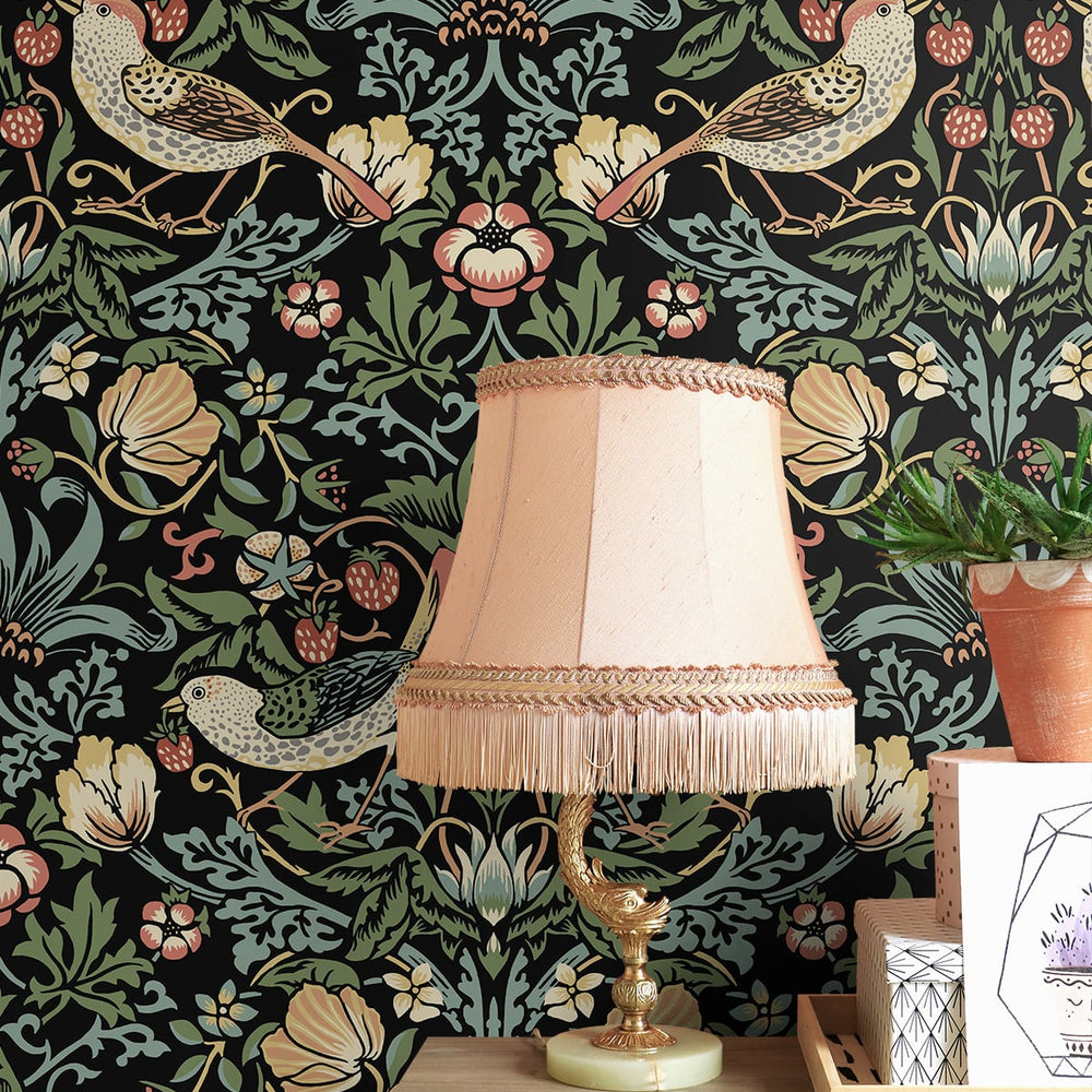 
                  
                    NW43700 Aves Garden peel and stick wallpaper decor from NextWall
                  
                