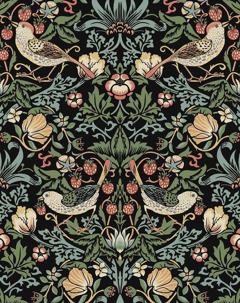 Aves Garden Peel and Stick Removable Wallpaper