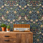 NW43702 Aves Garden peel and stick wallpaper decor from NextWall