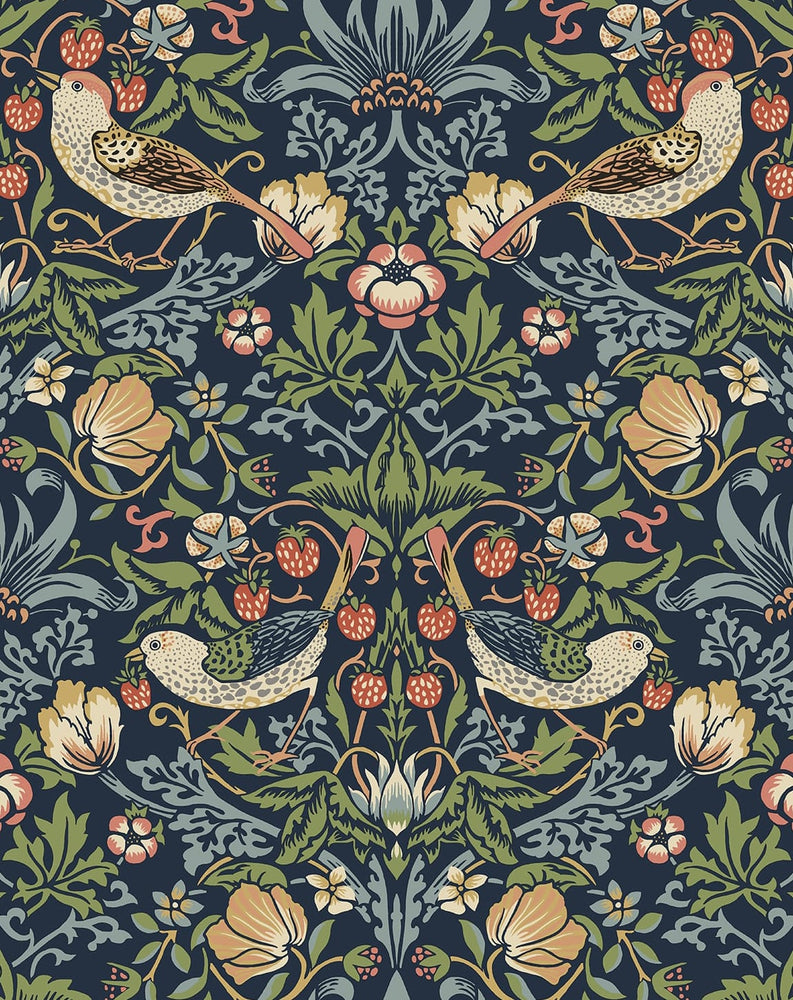 NW43702 Aves Garden peel and stick wallpaper from NextWall