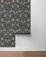 NW43702 Aves Garden peel and stick wallpaper roll from NextWall
