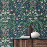 Vintage peel and stick wallpaper floral decor NW43804 from NextWall