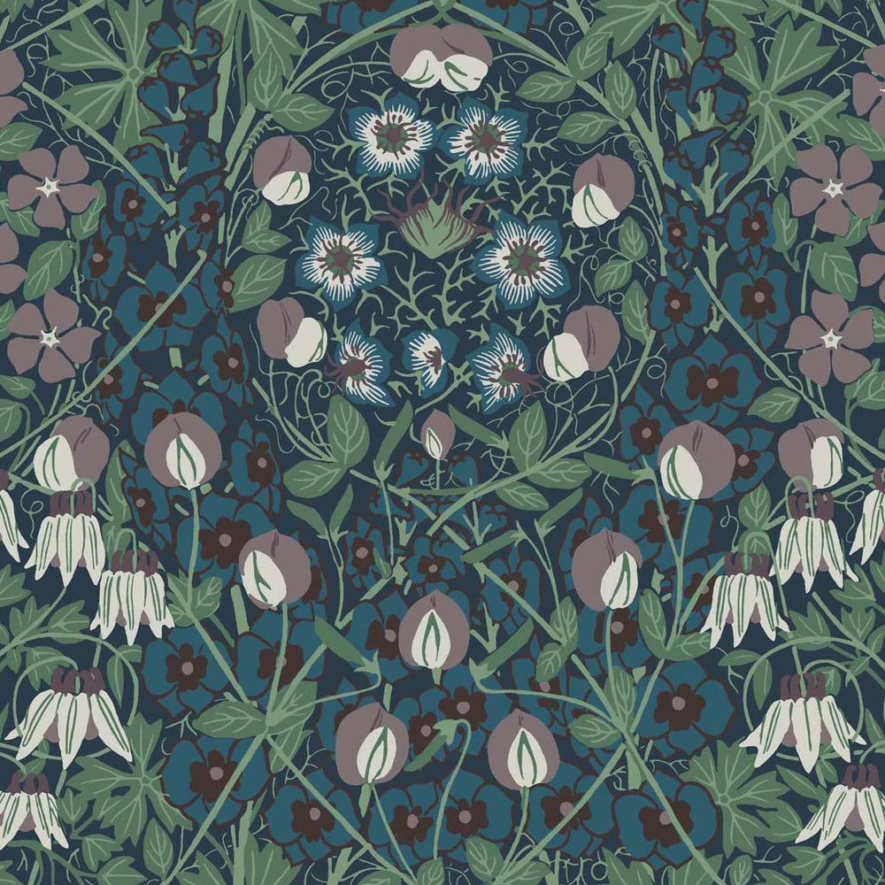 
                  
                    Vintage peel and stick wallpaper floral NW43804 from NextWall
                  
                