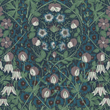 Vintage peel and stick wallpaper floral NW43804 from NextWall