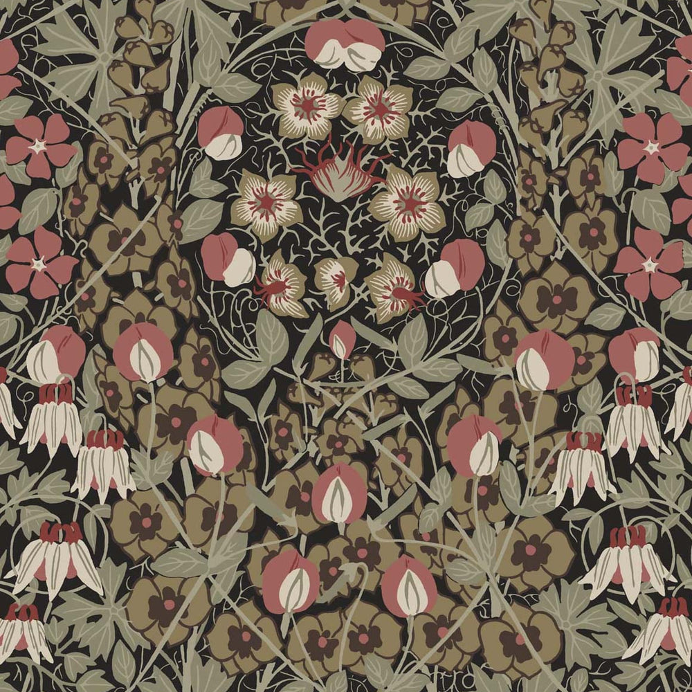 
                  
                    Vintage peel and stick wallpaper floral NW43806 from NextWall
                  
                