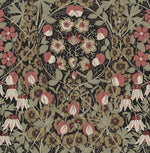 Vintage peel and stick wallpaper floral NW43806 from NextWall
