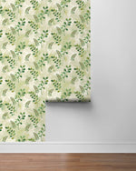 Botanical peel and stick wallpaper roll NW44104 from NextWall