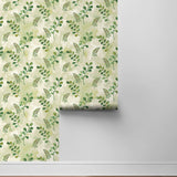 Botanical peel and stick wallpaper roll NW44104 from NextWall