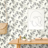 Botanical peel and stick wallpaper decor NW44105 from NextWall