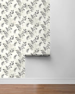 Botanical peel and stick wallpaper roll NW44105 from NextWall