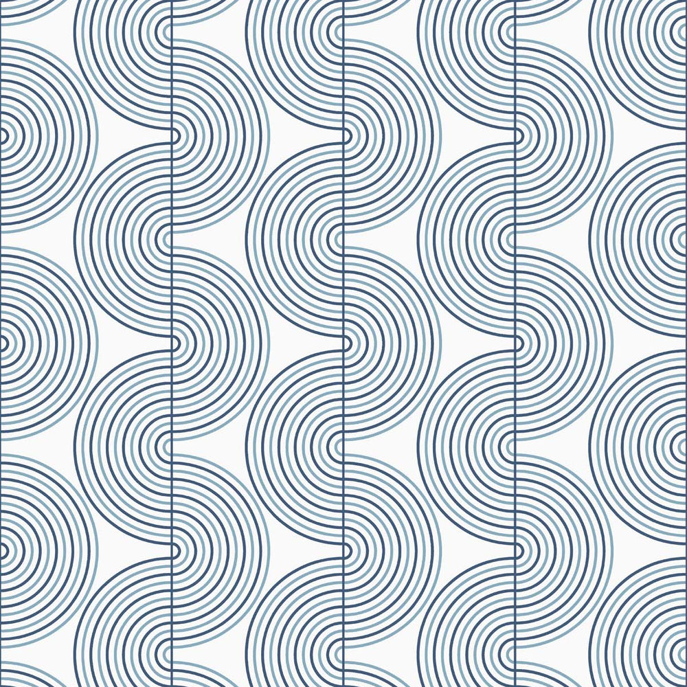 
                  
                    Retro peel and stick geometric wallpaper NW44202 from NextWall
                  
                