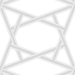 Geometric peel and stick wallpaper NW44305 from NextWall