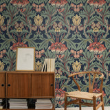 Vintage floral peel and stick wallpaper decor NW44402 from NextWall