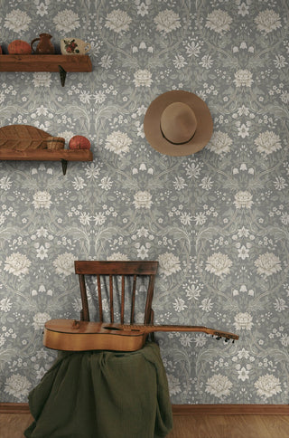 Floral peel and stick wallpaper decor NW44608 from NextWall