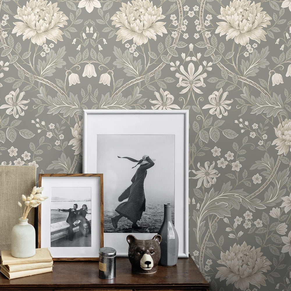 
                  
                    Floral peel and stick wallpaper decor NW44608 from NextWall
                  
                