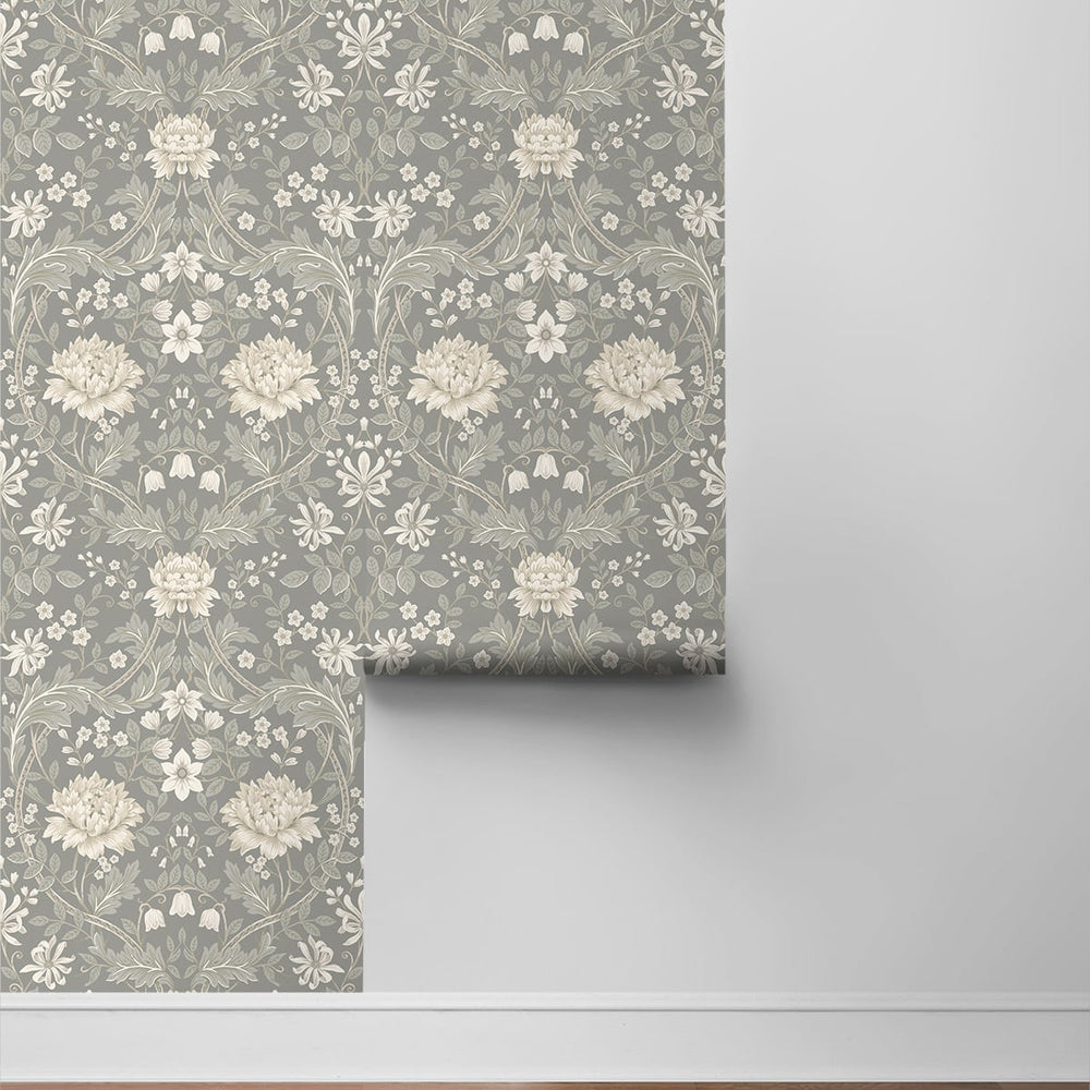 
                  
                    Floral peel and stick wallpaper roll NW44608 from NextWall
                  
                