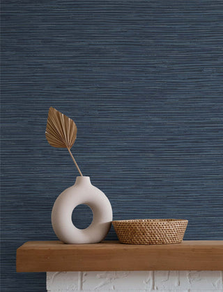 Faux grasscloth peel and stick wallpaper decor NW44702 from NextWall