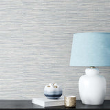 Faux grasscloth peel and stick wallpaper decor NW44708 from NextWall