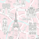 Paris peel and stick wallpaper NW44801 from NextWall