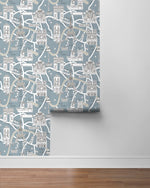 Paris peel and stick wallpaper roll NW44802 from NextWall