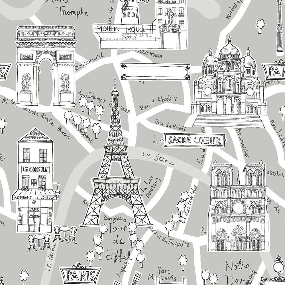 
                  
                    Paris peel and stick wallpaper NW44808 from NextWall
                  
                