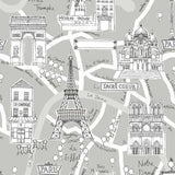 Paris peel and stick wallpaper NW44808 from NextWall