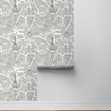 Paris peel and stick wallpaper roll NW44808 from NextWall